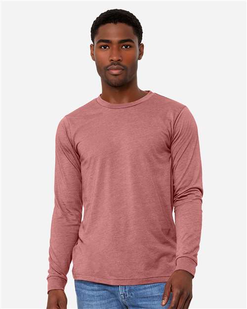 Heather CVC Long Sleeve Tee - 2XL