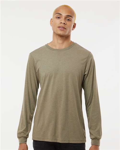 Unisex Triblend Long Sleeve Tee - M