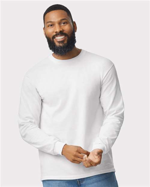 Men's Heavy Cotton™ Long Sleeve T-Shirt - L