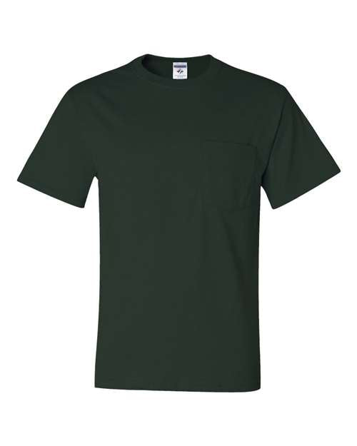 Unisex Dri-Power® 50/50 Pocket T-Shirt - L