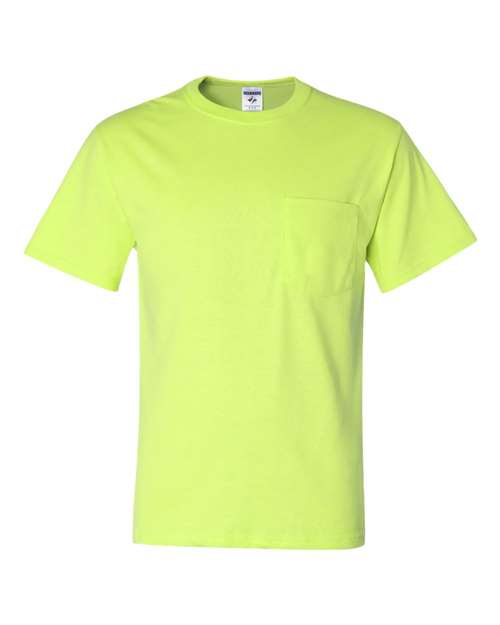 Unisex Dri-Power® 50/50 Pocket T-Shirt - S