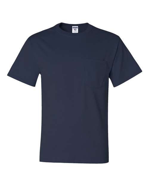 Unisex Dri-Power® 50/50 Pocket T-Shirt - L