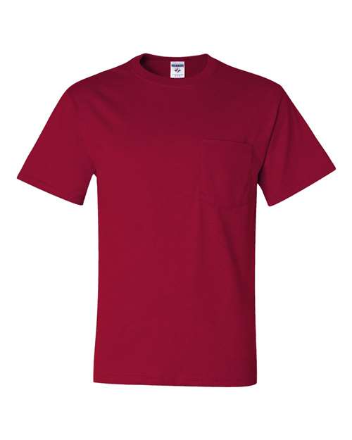 Unisex Dri-Power® 50/50 Pocket T-Shirt - S