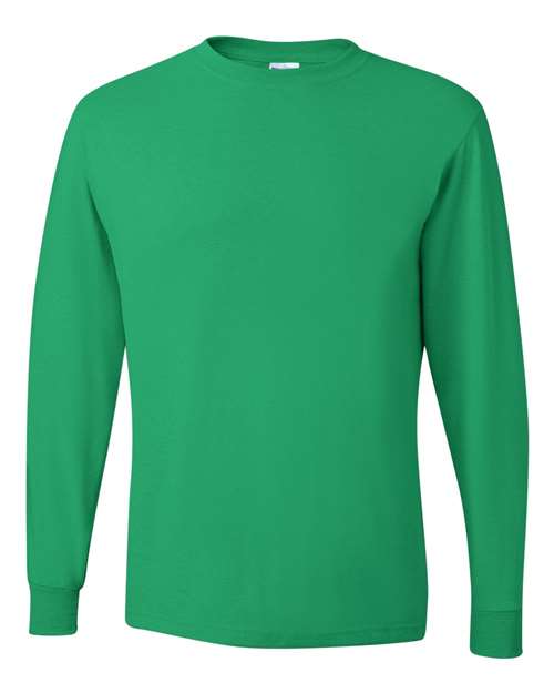 Men's Dri-Power® Long Sleeve 50/50 T-Shirt - M