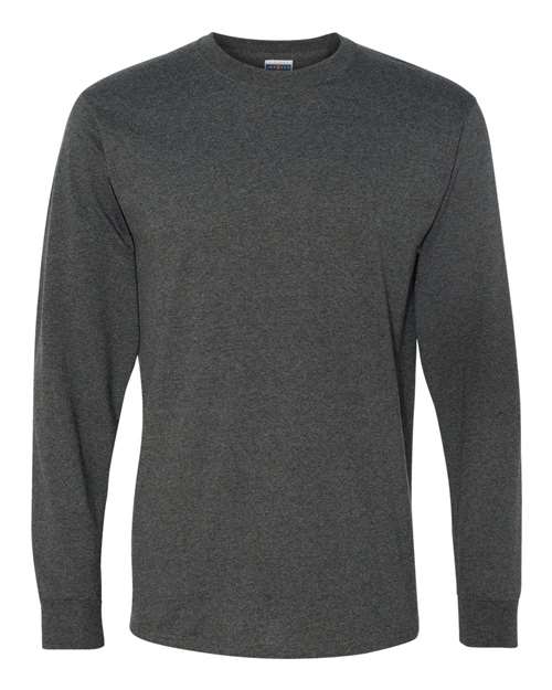 Men's Dri-Power® Long Sleeve 50/50 T-Shirt - S