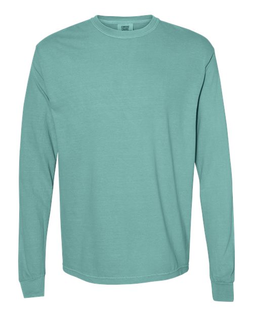 Unisex Garment-Dyed Heavyweight Long Sleeve T-Shirt - M