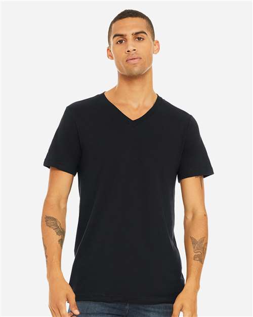 Unisex Jersey V-Neck Tee - 2XL