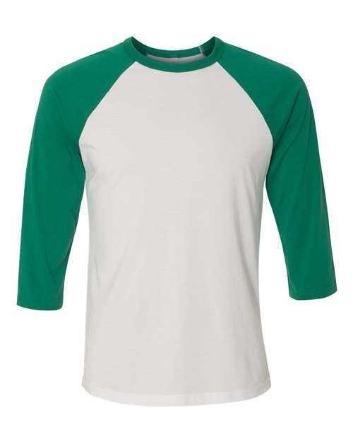 Unisex Three-Quarter Sleeve Baseball Tee - XL