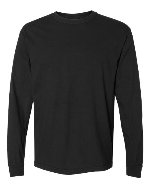 Unisex Garment-Dyed Heavyweight Long Sleeve T-Shirt - S