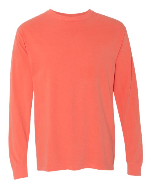 Unisex Garment-Dyed Heavyweight Long Sleeve T-Shirt - M