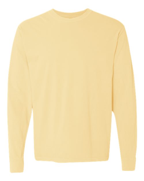Unisex Garment-Dyed Heavyweight Long Sleeve T-Shirt - M
