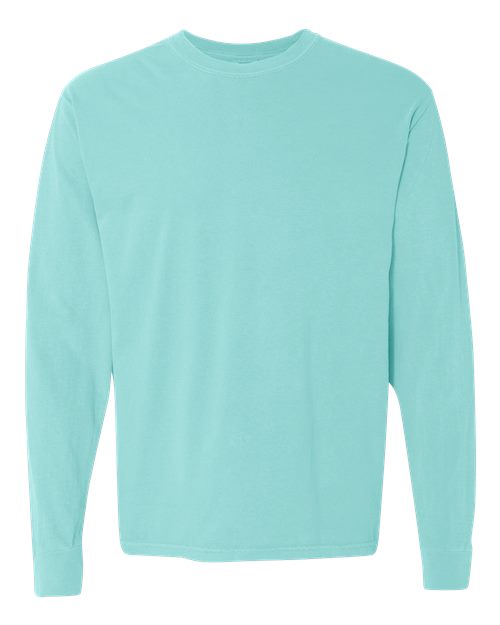 Unisex Garment-Dyed Heavyweight Long Sleeve T-Shirt - 2XL