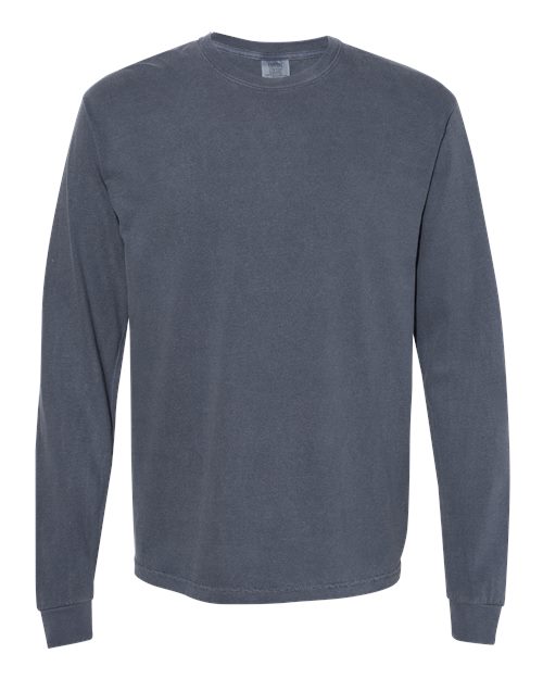 Unisex Garment-Dyed Heavyweight Long Sleeve T-Shirt - S