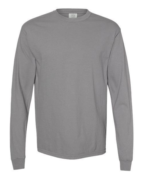 Unisex Garment-Dyed Heavyweight Long Sleeve T-Shirt - M
