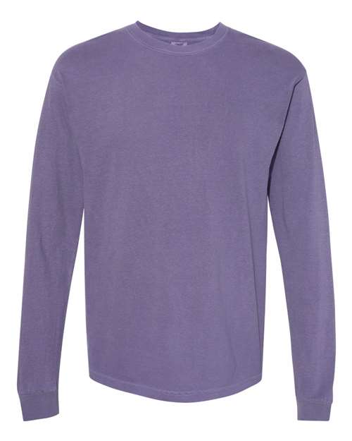 Unisex Garment-Dyed Heavyweight Long Sleeve T-Shirt - M