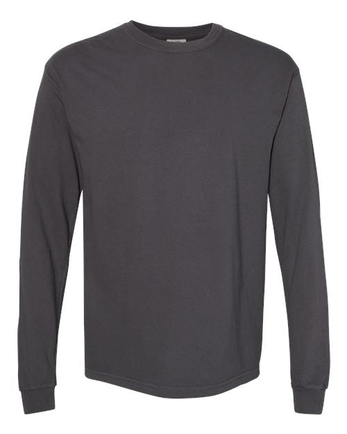 Unisex Garment-Dyed Heavyweight Long Sleeve T-Shirt - S