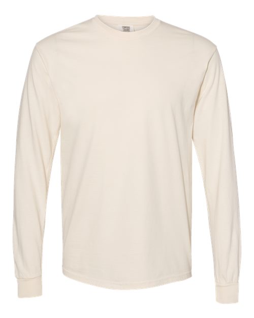 Unisex Garment-Dyed Heavyweight Long Sleeve T-Shirt - S