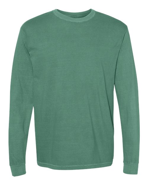 Unisex Garment-Dyed Heavyweight Long Sleeve T-Shirt - 2XL