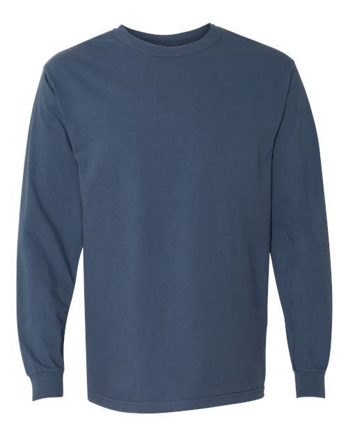 Unisex Garment-Dyed Heavyweight Long Sleeve T-Shirt - M