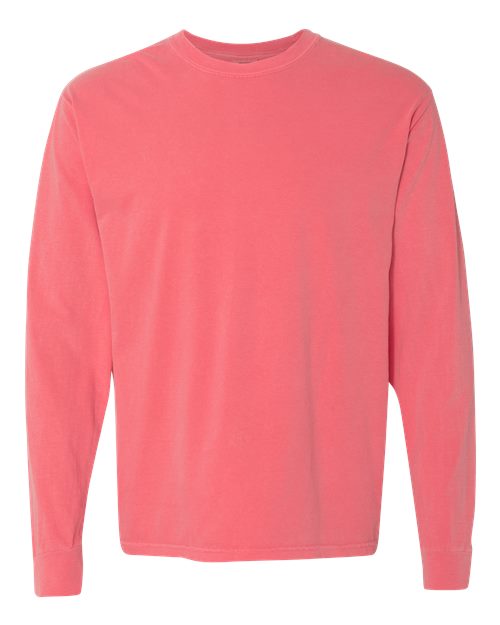 Unisex Garment-Dyed Heavyweight Long Sleeve T-Shirt - 2XL