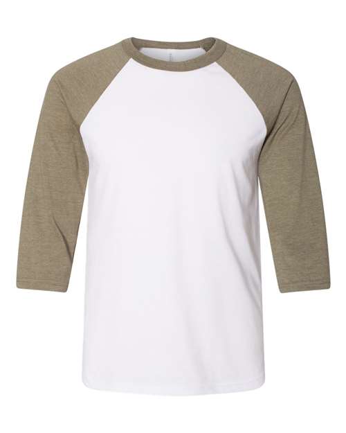 Unisex Three-Quarter Sleeve Baseball Tee - 2XL