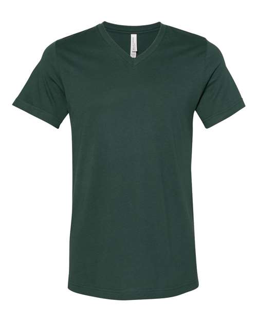 Unisex Jersey V-Neck Tee - S