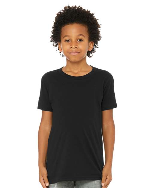 Youth CVC Jersey Tee - L