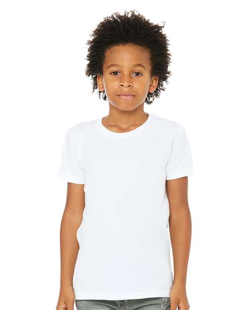Youth CVC Jersey Tee - L