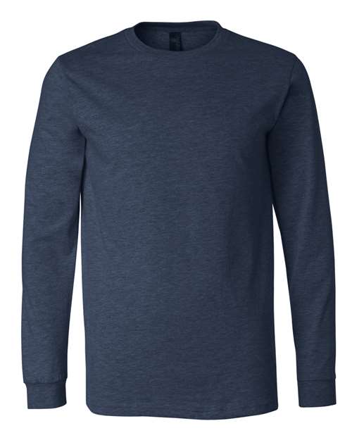 Heather CVC Long Sleeve Tee - 3XL