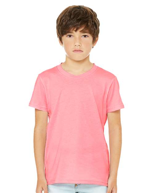 Youth CVC Jersey Tee - L