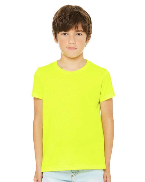 Youth CVC Jersey Tee - L