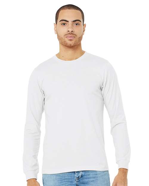 Heather CVC Long Sleeve Tee - 2XL