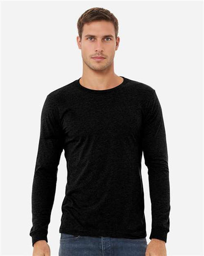 Heather CVC Long Sleeve Tee - 2XL