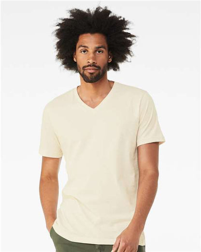 Unisex Jersey V-Neck Tee - M