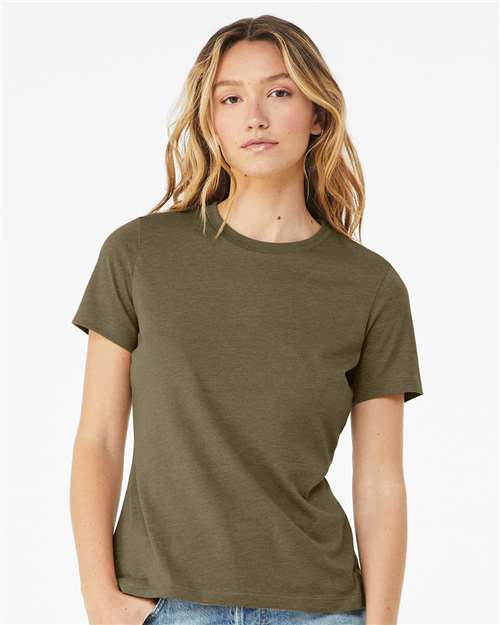 Women’s Relaxed Fit Heather CVC Tee - 2XL