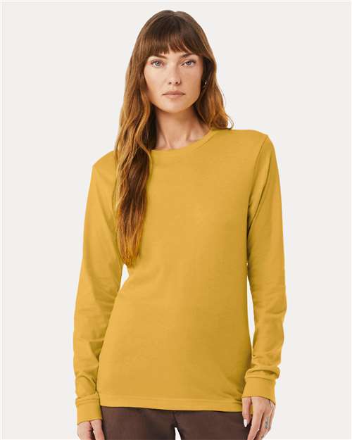 Heather CVC Long Sleeve Tee - 2XL