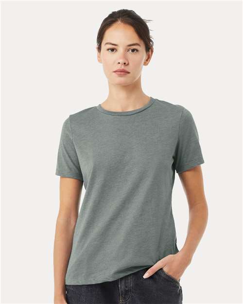 Women’s Relaxed Fit Heather CVC Tee - 2XL