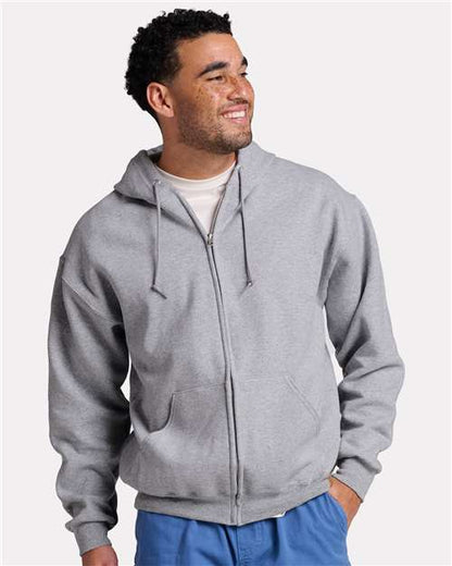 Unisex Rugged Full-Zip Hooded Sweatshirt