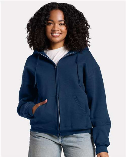 Unisex Rugged Full-Zip Hooded Sweatshirt