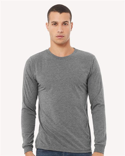 Unisex Triblend Long Sleeve Tee - XS