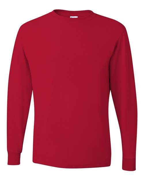 Men's Dri-Power® Long Sleeve 50/50 T-Shirt - M