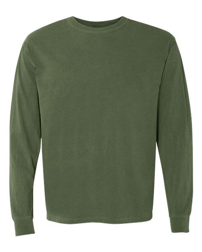 Unisex Garment-Dyed Heavyweight Long Sleeve T-Shirt - L