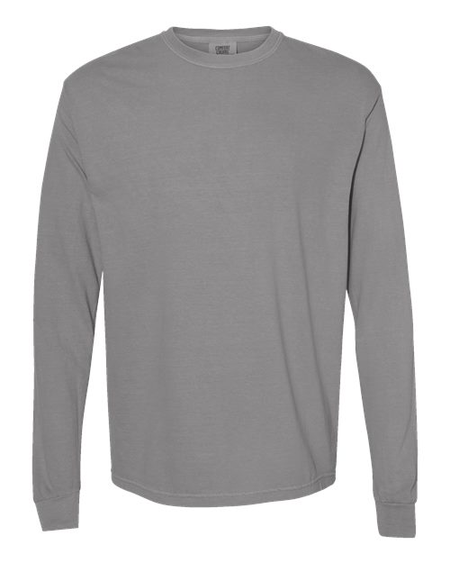 Unisex Garment-Dyed Heavyweight Long Sleeve T-Shirt - 3XL