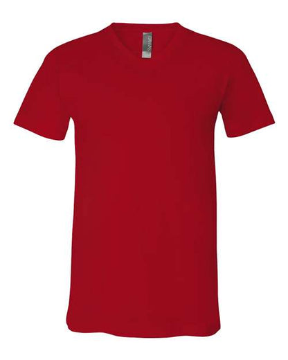 Unisex Jersey V-Neck Tee - S