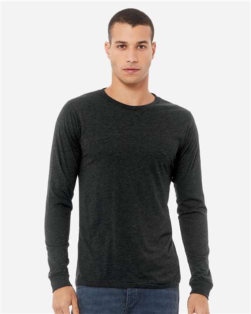 Unisex Triblend Long Sleeve Tee - 3XL