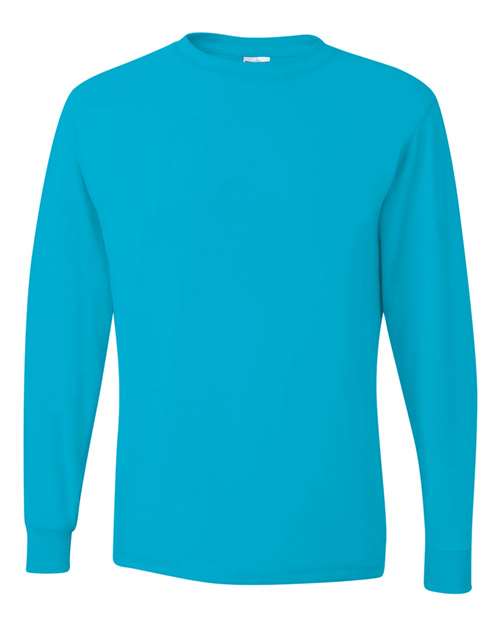 Men's Dri-Power® Long Sleeve 50/50 T-Shirt - M