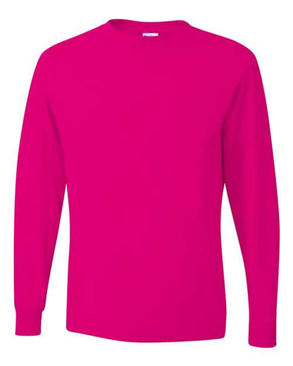 Men's Dri-Power® Long Sleeve 50/50 T-Shirt - S