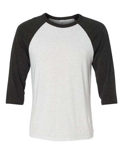 Unisex Three-Quarter Sleeve Baseball Tee - XS