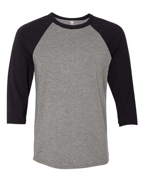 Unisex Three-Quarter Sleeve Baseball Tee - L