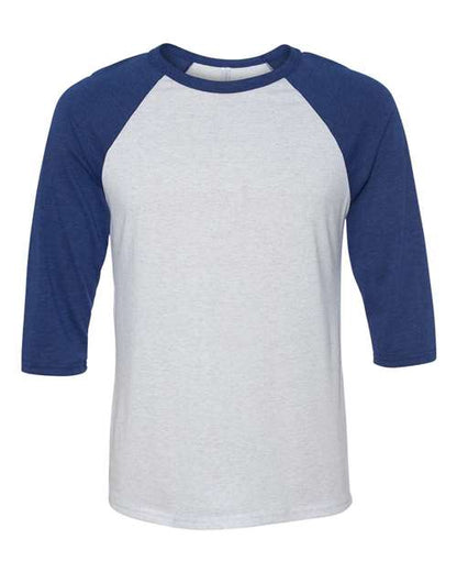 Unisex Three-Quarter Sleeve Baseball Tee - 2XL